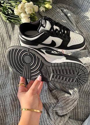 Nike dunk low retro black-white  +2 пари шнурків
