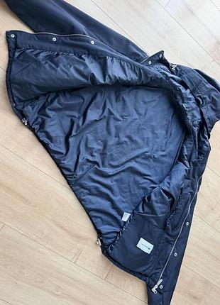 Куртка чоловіча lacoste синя з капюшоном 2