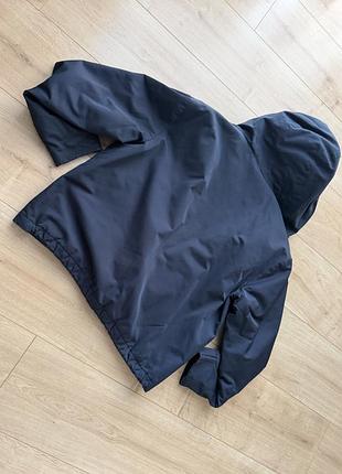 Куртка чоловіча lacoste синя з капюшоном 3
