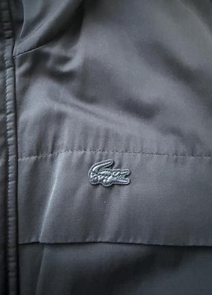 Куртка чоловіча lacoste синя з капюшоном 5