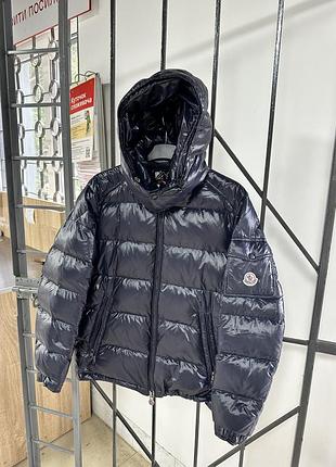 Пуховик чоловічий moncler brique giobotto jacket чорний