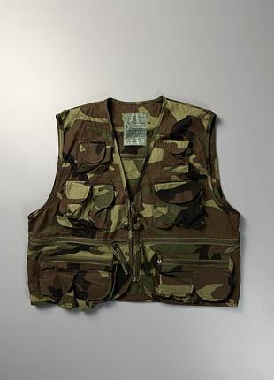 Жилетка tactical survival vest camouflage military style tactical ripstop