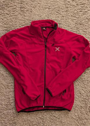 Термокофта мужская montura, size s-m, хорошо тянется, рукав до горла 80 подмышки 61 длина 66