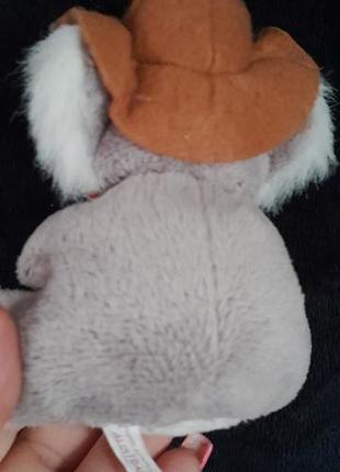 Игрушка коала в шляпе маленькая 3