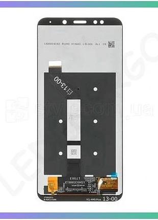 Дисплей lcd для xiaomi redmi 5 plus с тачскрином черный оригинал экран для телефона sku_stcom_27100001 sku_2710000197805