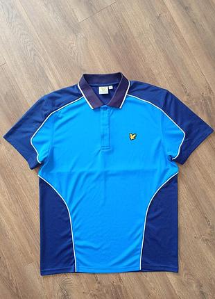 Брендовая футболка поло lyle &amp; scott.