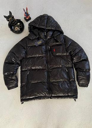 Куртка  polo ralph lauren black  🔥