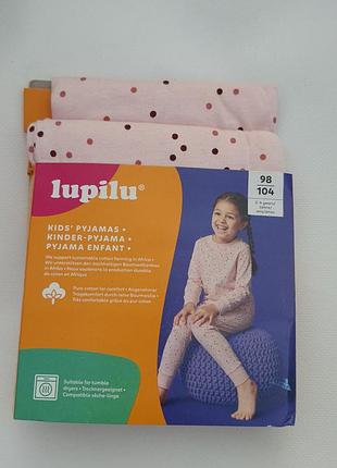 Пижама для девушек lupilu
