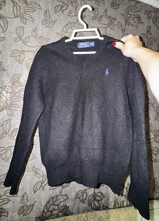 Светр чоловічий polo ralph lauren чорний