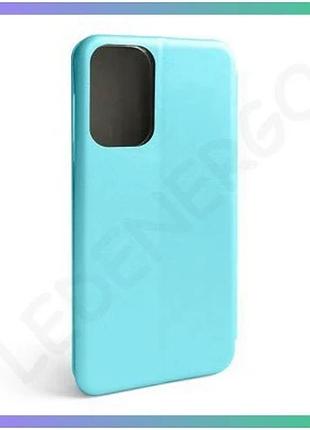 Чехол-книжка premium для samsung galaxy m23 5g шкірозамінник синий с отделением для карт sku_271000026 sku_stcom_2710000263357