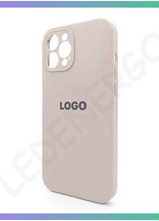 Силіконовий чохол для apple iphone 12 pro max рожевий з закритою камерою чохол-накладка для смартфона sku_stcom_2710000313113