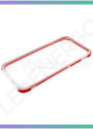 Силиконовый чехол с цветной рамкой для apple iphone 6 6s прозрачный чехол-накладка для смартфона sku_2 sku_stcom_2710000177081