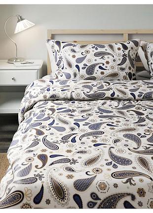 Комплект постільної білизни ikea sotblomster,king