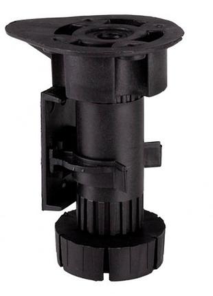 Ножка мебельная fzb 120-150мм f01-b черная (3-029-002)