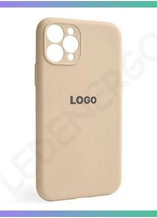 Чохол силіконовий для apple iphone 11 pro золотий закрита камера накладка для смартфона з логотипом sk sku_stcom_2710000312727