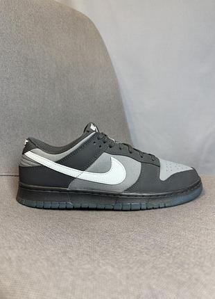 Оригінальні чоловічі кросівки nike dunk low reflective