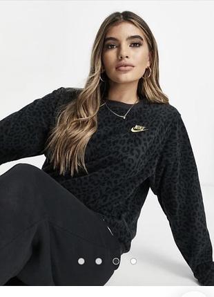 Толстовка nike sportswear allover print fleece