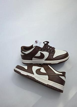 Чоловічі кросівки nike sb dunk  • chocolate brown / cream 2