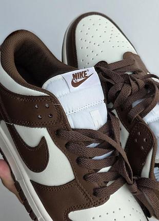 Чоловічі кросівки nike sb dunk  • chocolate brown / cream 4