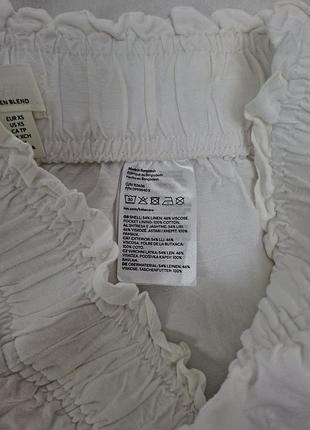 Шорти з додаванням льону h&m 4