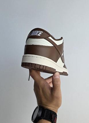 Чоловічі кросівки nike sb dunk  • chocolate brown / cream 7