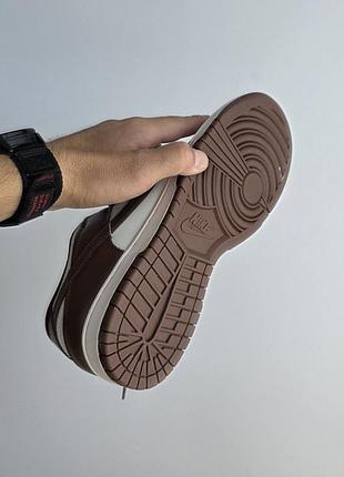 Чоловічі кросівки nike sb dunk  • chocolate brown / cream 8