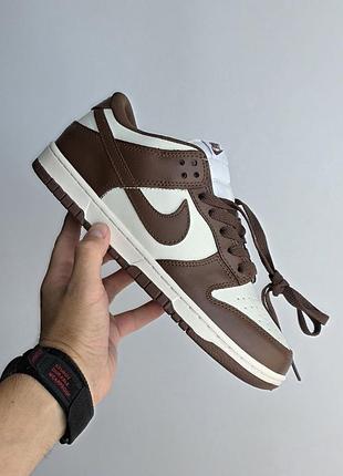 Чоловічі кросівки nike sb dunk  • chocolate brown / cream 9