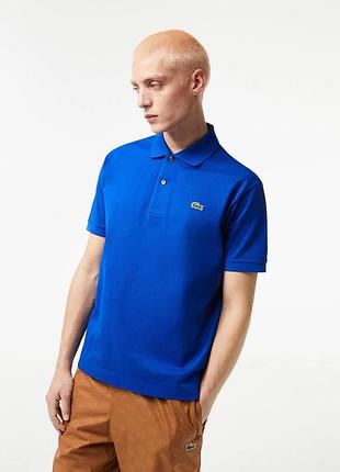 Поло чоловіче lacoste синє, розмір s/m