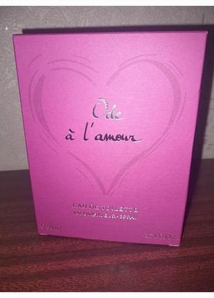Парфумована вода yves rocher ode a l'amour de parfum 50 мл для жінок