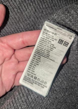 Светр 100% вовна uniqlo 8