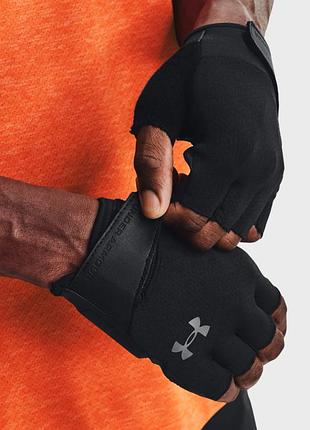 Перчатки under armour для тренинга m's training gloves черный чол sm 3