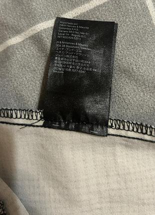 Брюки жіночі h&m у клітинку сірі 10