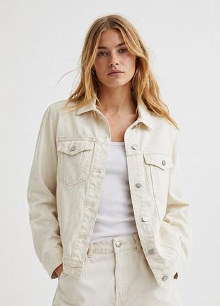 Женская джинсовая куртка джинсовка h&amp;m