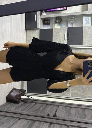 Комбінезон жіночий bershka чорний, розмір xs-s