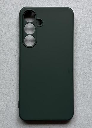 Samsung galaxy s24 fe чохол wave colorful case forest green (tpu) силікоовинй протиударний зелений накладка панель бампер
