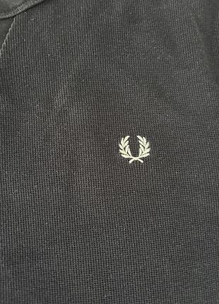 Чоловічий реглан fred perry чорний 3