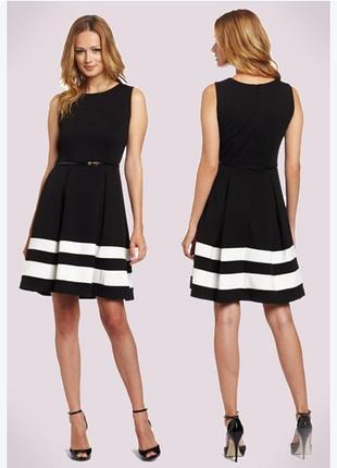 Женское платье calvin klein fit & flare.