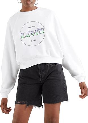 Світшот levi’s білий жіночий хс 2