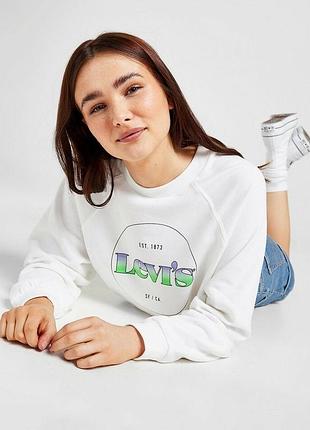 Світшот levi’s білий жіночий хс