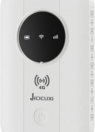 Мобильный модем 3650 мач 150 мбит/с jicicuxi fo-01 4g портативный дорожный wi-fi роутер со слотом для sim-карты