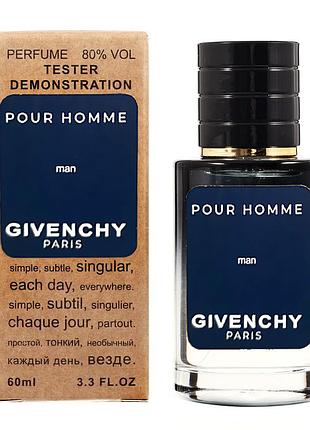 Givenchy pour homme тестер lux чоловічий 60 мл