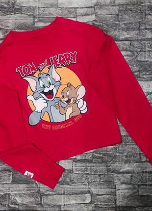 Утеплённый свитшот tom & jerry