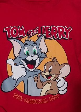 Утеплённый свитшот tom & jerry 3