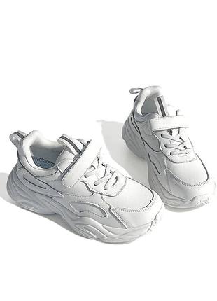 Кросівки evie для дівчинки basics n54 white, розмір 36 (22,5 см.)