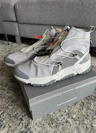 Нові palladium off-grid hi zip wp+ (glacier gray)
