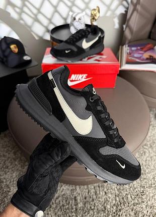 Чоловічі кросівки nike phoenix waffle gtx black grey beige