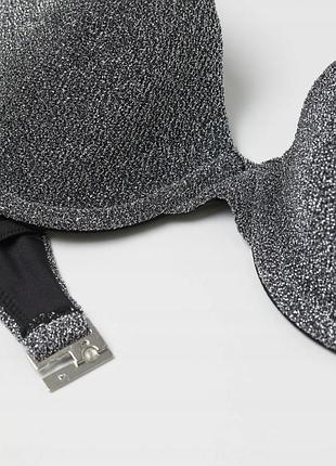 Блискучій бюст з люрексом h&m 2