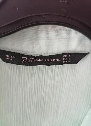 Рубашка 40-46р zara, красивого цвета 8
