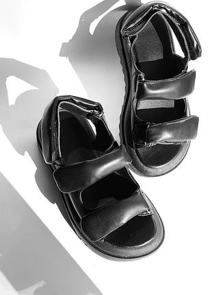 Босоножки evie для девочки basics n20 black, размер 40 (25,5 см.)