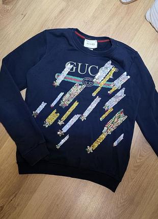 Свитер реглан свитшот лонгслив кофта женская gucci